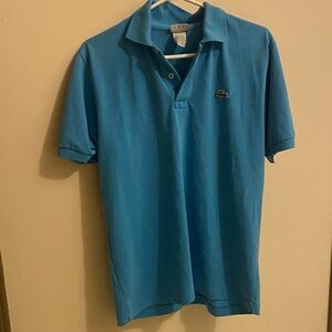 Lacoste Men's Aqua Polo Shirt